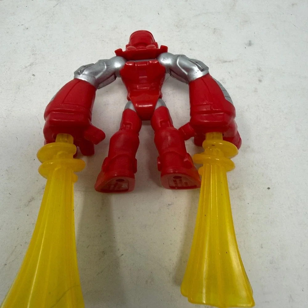 Marvel Super Hero Adventures Iron Man Hasbro Action Figure 2016 C0269 Red Silver
